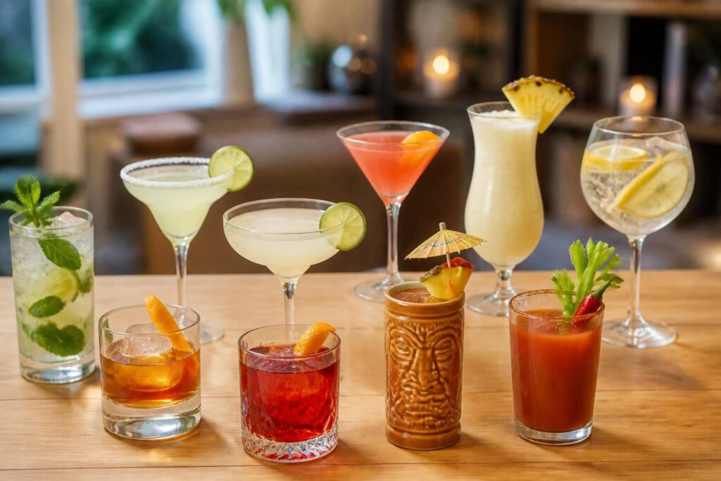 découvrez 10 recettes de cocktails maison incontournables pour épater vos invités et réussir vos soirées à domicile.