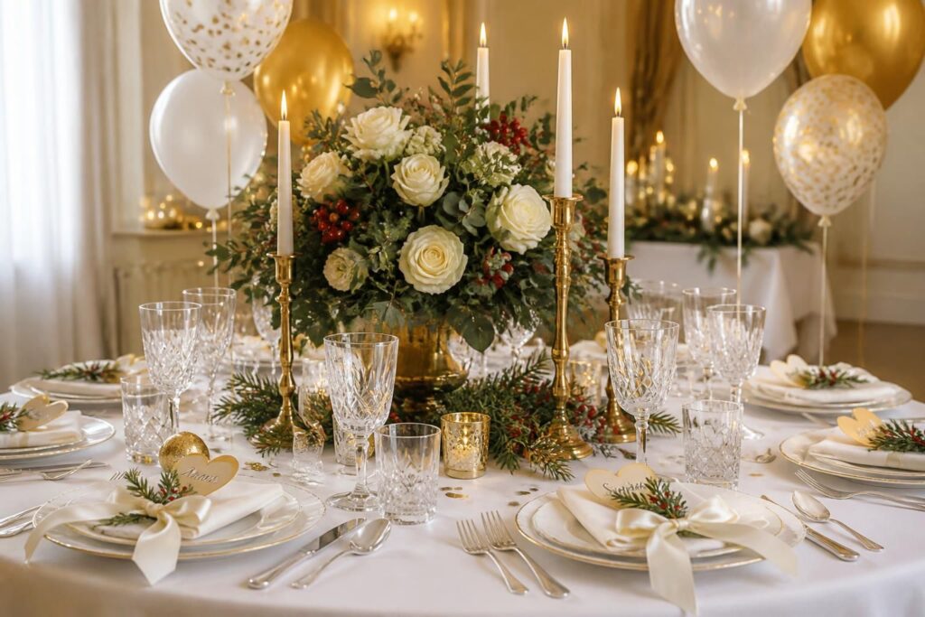 inspirez-vous pour réussir la décoration de votre table de fête : idéales pour noël, mariages et anniversaires, nos conseils et idées originales pour une ambiance festive et élégante.