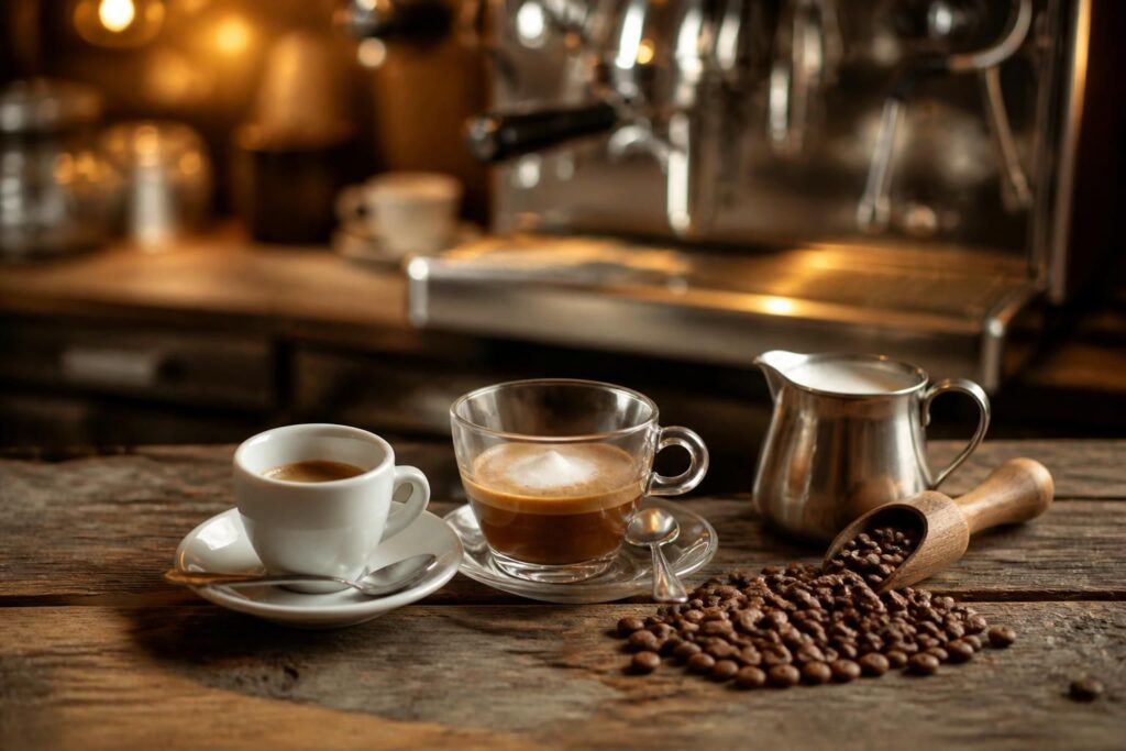 découvrez l'art du café à l'italienne : apprenez les différences entre le ristretto, le macchiato et d'autres spécialités emblématiques pour savourer un café authentique.