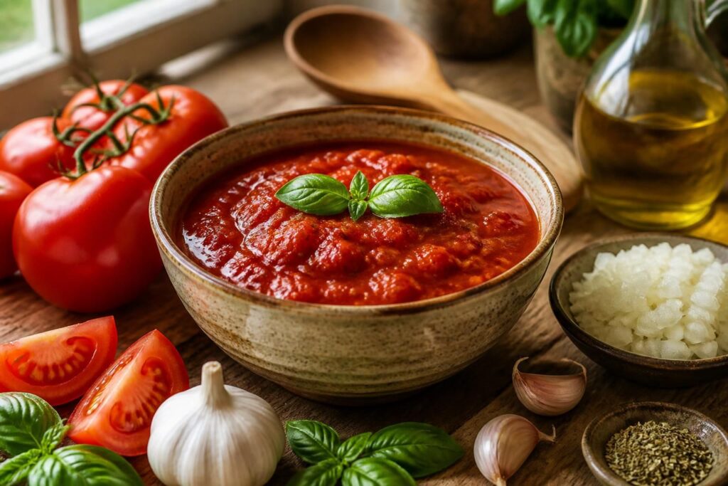 découvrez notre recette facile de sauce tomate italienne maison, une base savoureuse qui transformera tous vos plats.