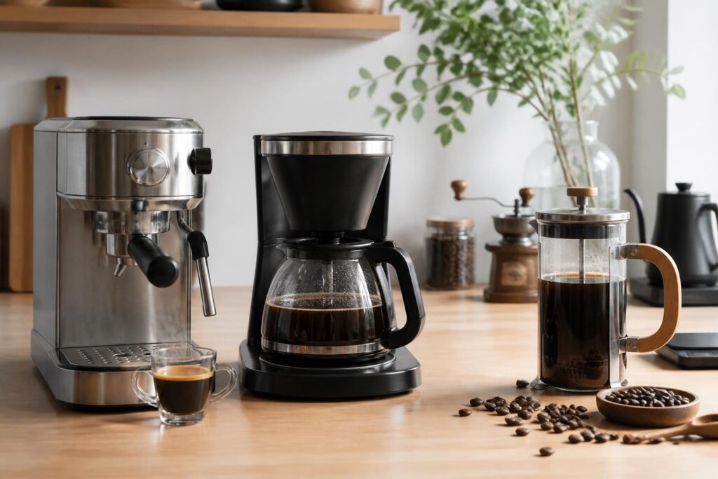 découvrez notre comparatif complet pour choisir la cafetière idéale : expresso, filtre ou piston. guide pratique pour sélectionner la machine à café qui correspond à vos goûts et besoins.