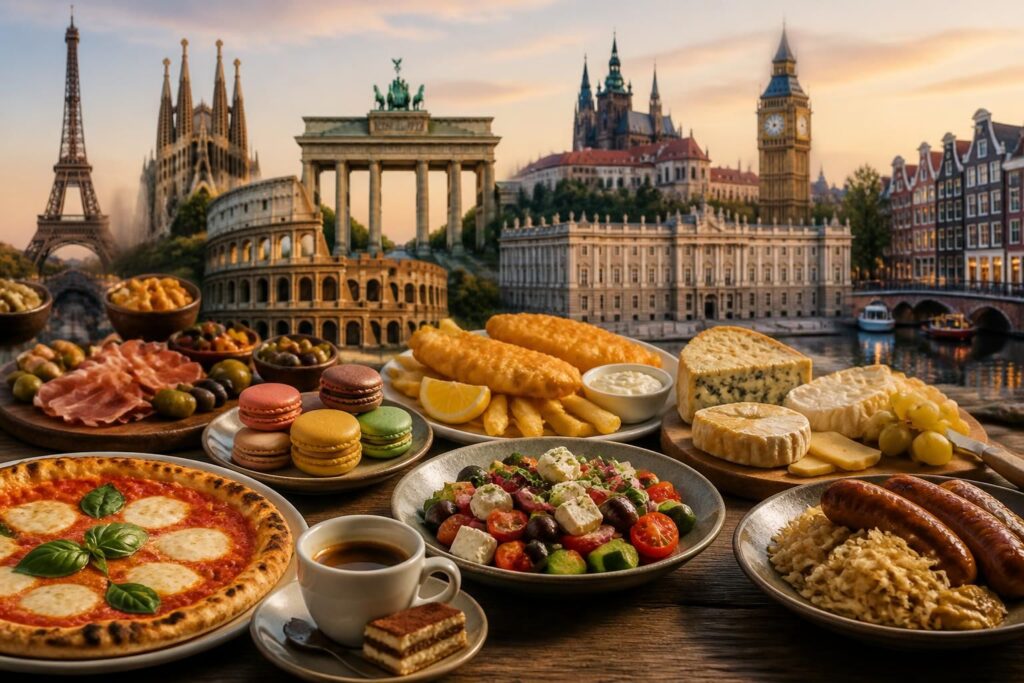 découvrez 8 villes européennes idéales pour un city break gourmand et savourez des spécialités locales incontournables.