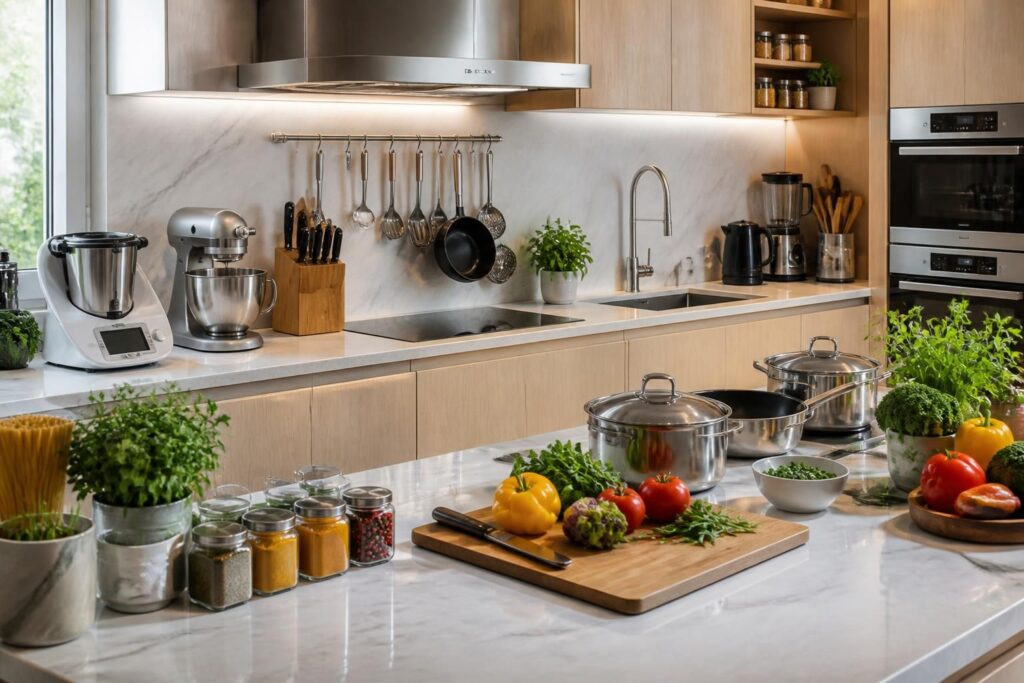 découvrez la checklist complète pour équiper votre cuisine de a à z et devenir un cuisinier maison accompli. tous les indispensables pour cuisiner avec efficacité et plaisir.