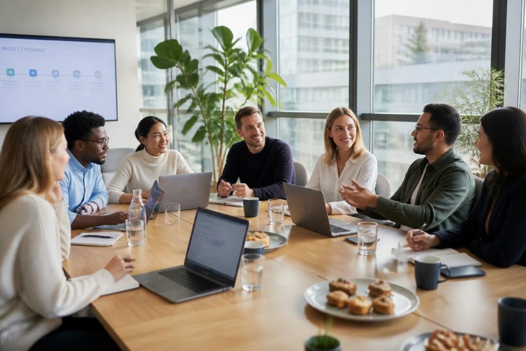 découvrez notre guide complet pour organiser un événement d'entreprise réussi autour de la table, alliant convivialité et efficacité.
