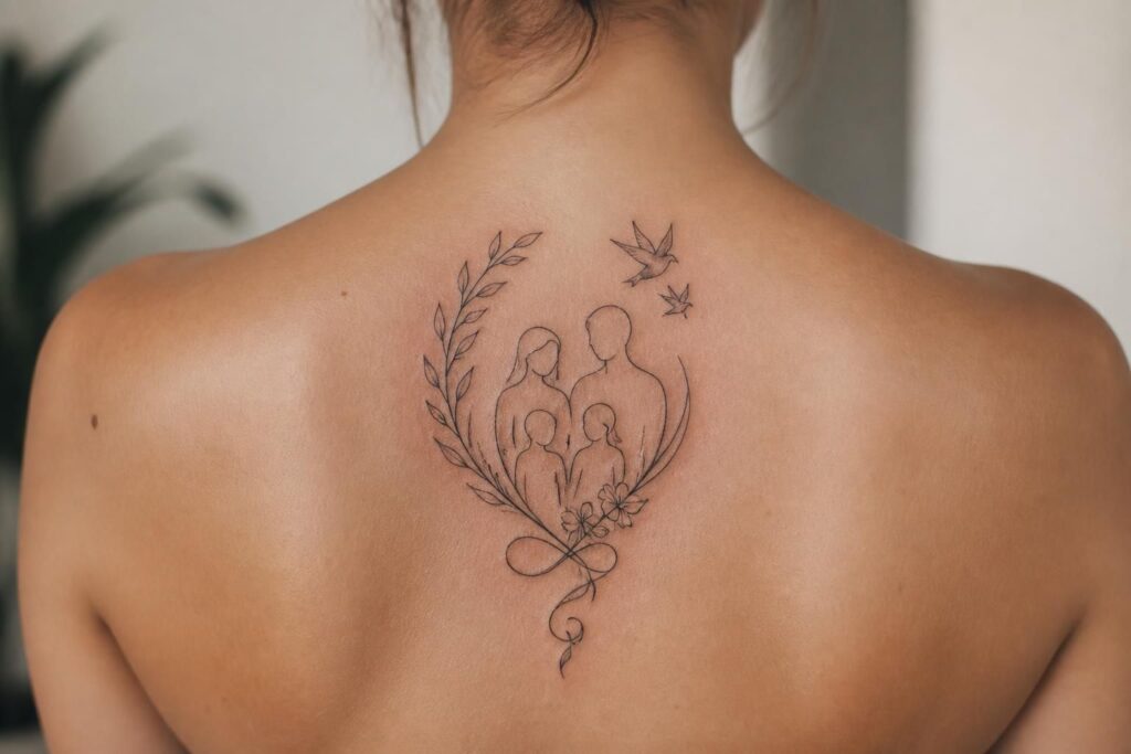 découvrez des idées de tatouages famille symboles pour exprimer l'amour et l'attachement à vos proches à travers des motifs uniques et significatifs.