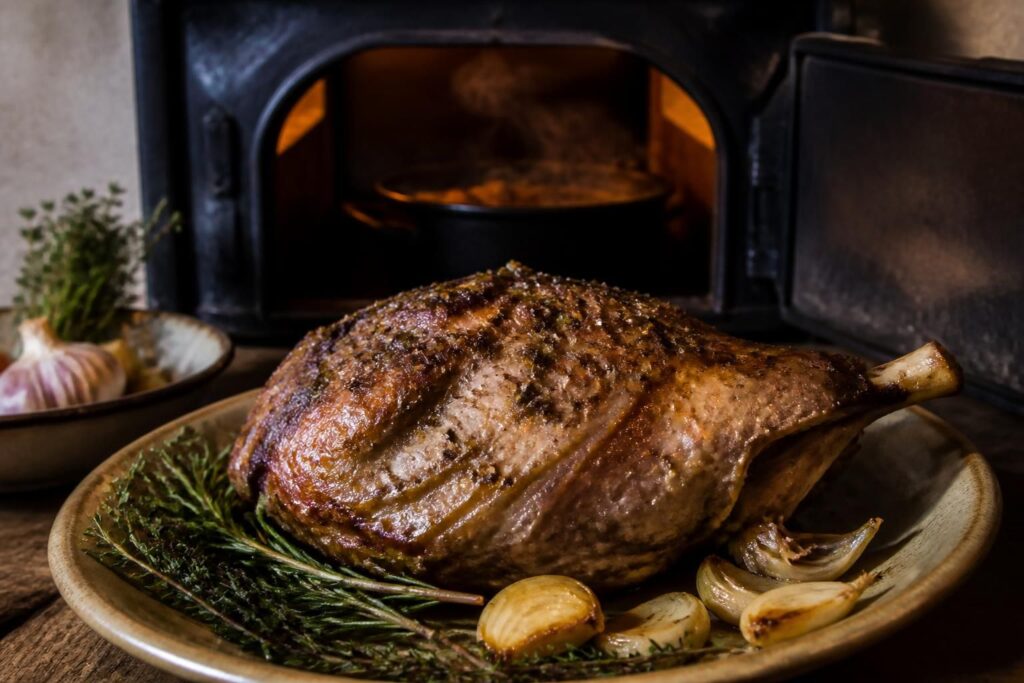 découvrez notre recette d'épaule de chevreuil à cuisson lente au four, avec des astuces pour une viande tendre et savoureuse.