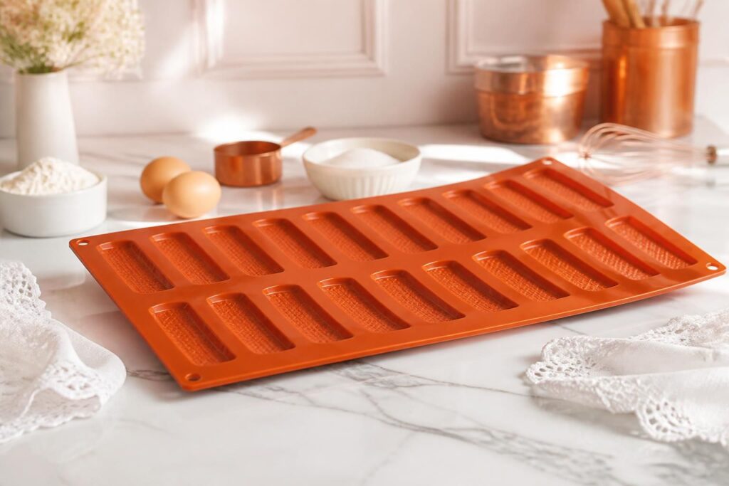 découvrez notre moule en silicone avec motif tuile et dentelle, idéal pour créer des pâtisseries élégantes et raffinées. parfait pour sublimer vos desserts avec une touche artistique et délicate.