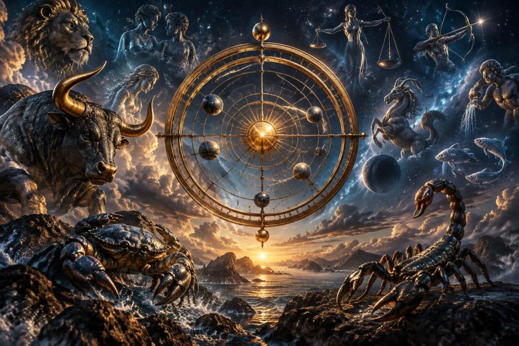 découvrez les prédictions astrologiques 2026 pour le taureau, le cancer, le scorpion et les autres signes : amour, travail et grandes tendances de l’année.