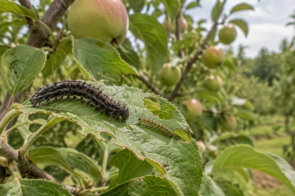 découvrez comment identifier les principales chenilles noires et reconnaître les risques qu’elles représentent pour vos arbres fruitiers.