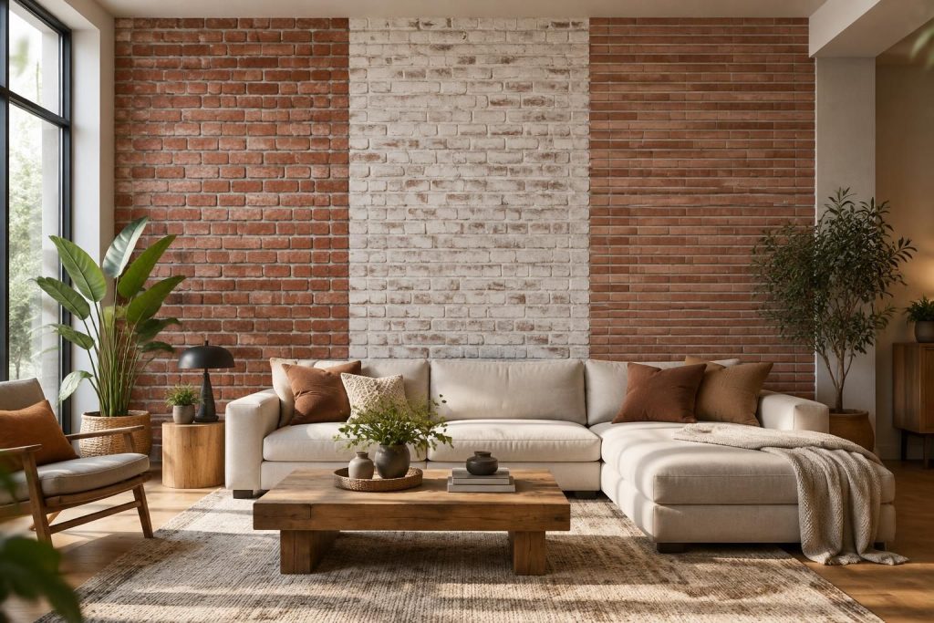 découvrez les différences entre brique rouge, brique blanche et briquette pour habiller votre mur intérieur et créer l’ambiance qui vous ressemble.