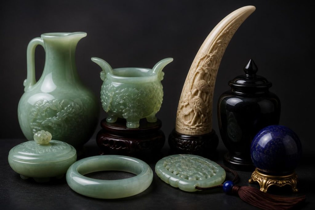 découvrez l'univers fascinant des objets en j, avec un focus sur les trésors en jade et autres matériaux rares, alliant beauté et histoire.