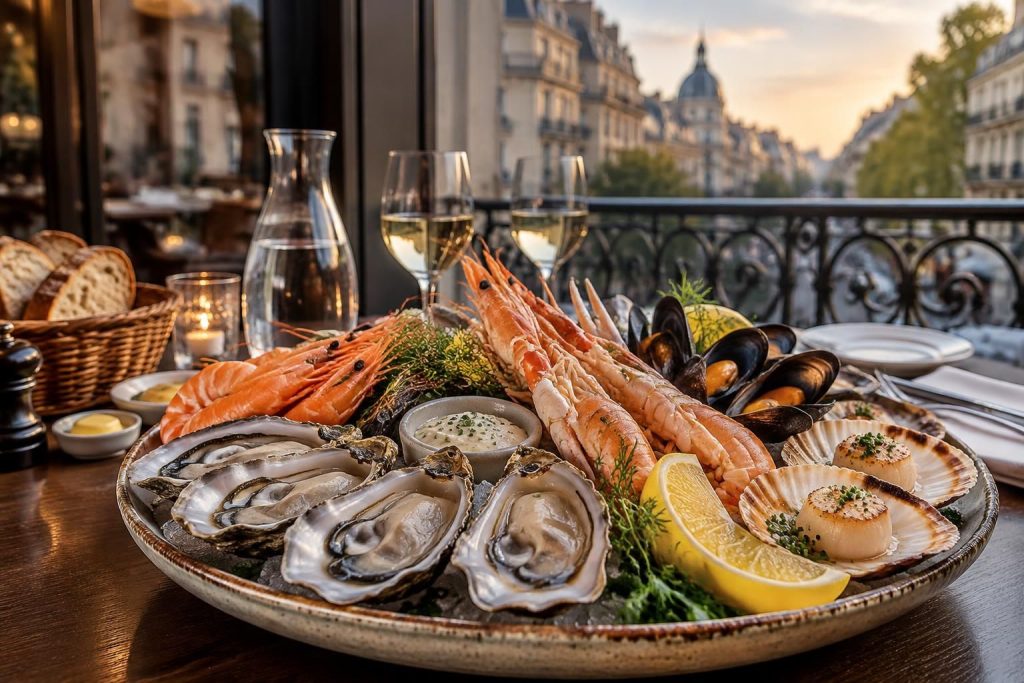 découvrez les meilleures recettes de fruits de mer et les bonnes adresses à paris pour savourer une expérience gourmande entre terre et mer.