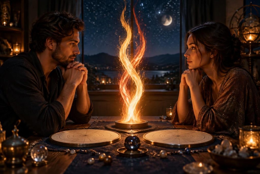 découvrez comment calculer la compatibilité de votre flamme jumelle à partir de vos dates de naissance et testez la connexion qui vous unit.