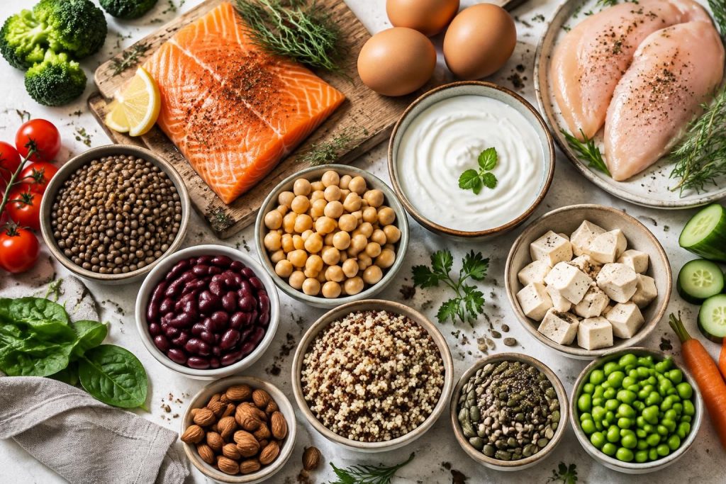 découvrez où trouver des protéines végétales et animales et comment les intégrer à une alimentation équilibrée.
